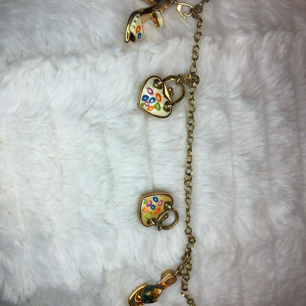 Dooney & Burke 14k gold charms (4)